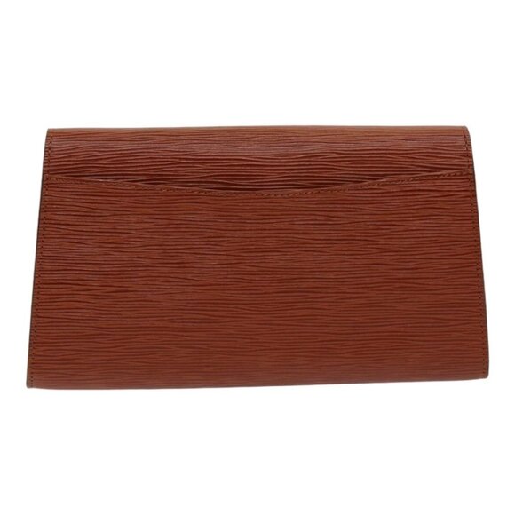 LOUIS VUITTON Epi Art Deco Clutch Bag Brown - Picture 3 of 15